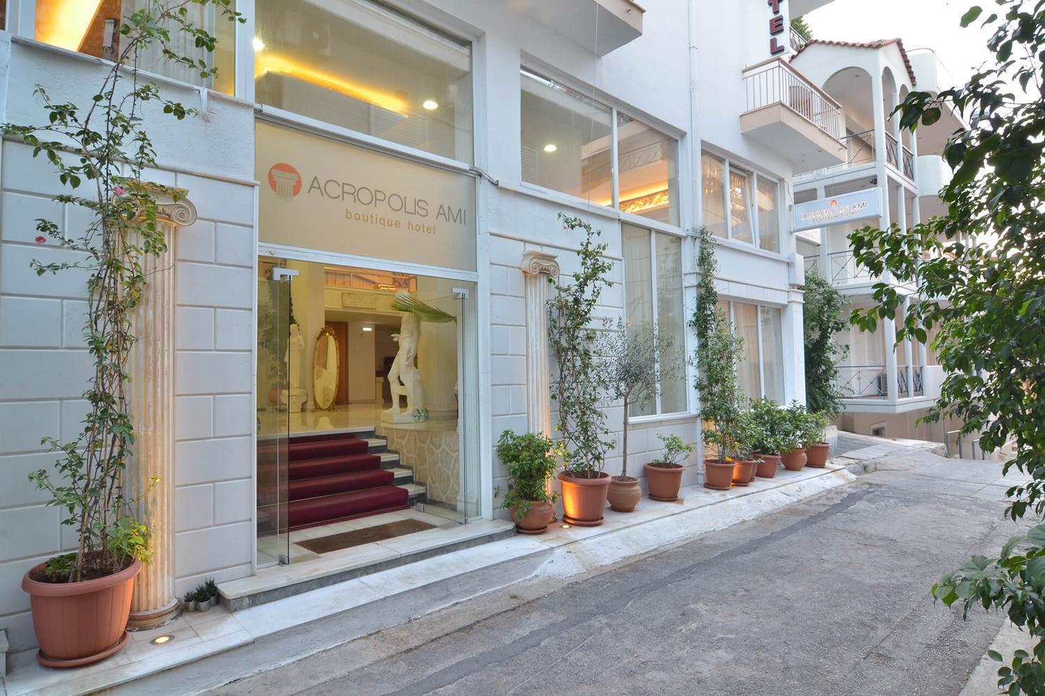 Acropolis Ami Boutique Hotel アテネ エクステリア 写真